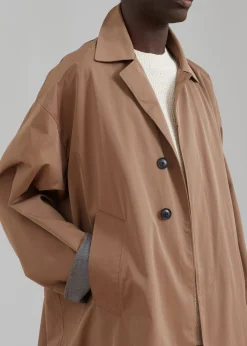 The Frankie Shop Peter Trench Coat Beige Sale