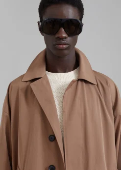 The Frankie Shop Peter Trench Coat Beige Sale