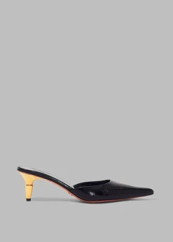The Frankie Shop Proenza Schouler Spike Mules Black Outlet