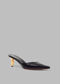 The Frankie Shop Proenza Schouler Spike Mules Black Outlet