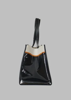 The Frankie Shop Proenza Schouler White Label Xl Morris Coated Canvas Tote Black Hot