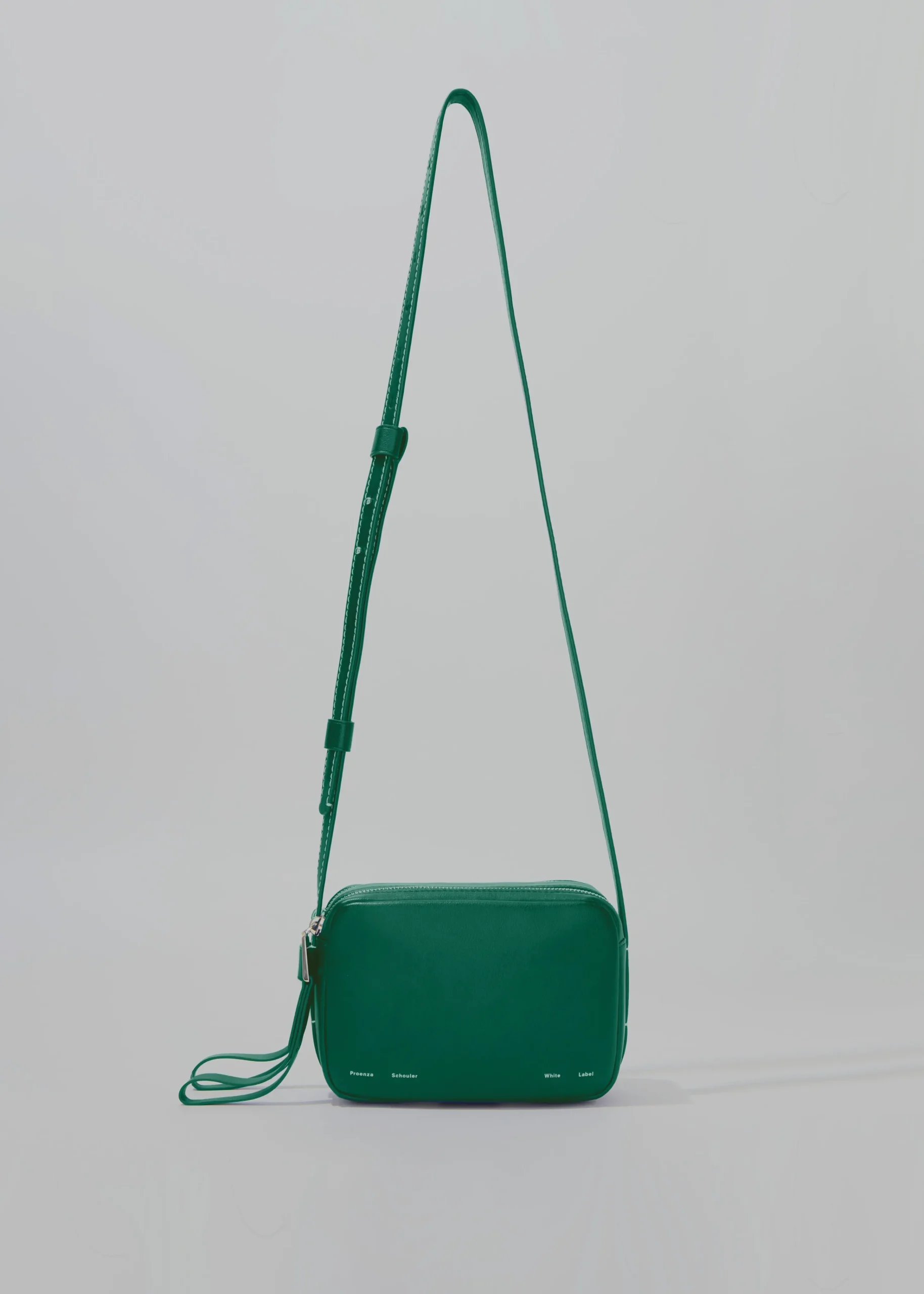 The Frankie Shop Proenza Schouler White Label Watts Leather Camera Bag Emerald Best
