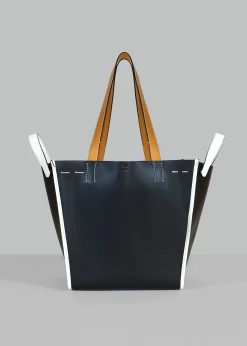 The Frankie Shop Proenza Schouler White Label Xl Mercer Leather Tote Black Sale
