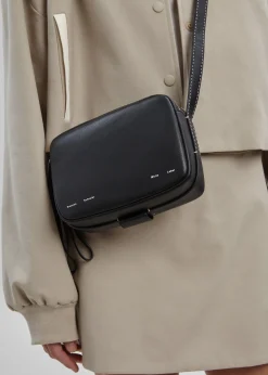 The Frankie Shop Proenza Schouler White Label Watts Leather Camera Bag Black Sale
