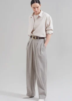 The Frankie Shop Rika Studios Diane Pants Avoine Clearance