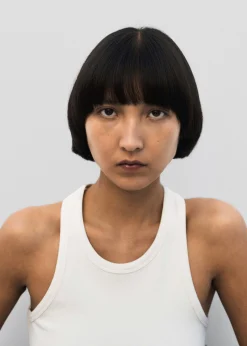 The Frankie Shop Rika Studios Mine Tank Top Ecru