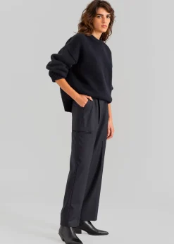 The Frankie Shop Robin Cargo Pants Black Clearance