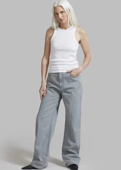 The Frankie Shop Rohe Rib Tank Top White Discount