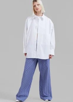 The Frankie Shop Rohe Unisex Classic Shirt White New