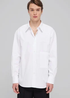 The Frankie Shop Rohe Unisex Classic Shirt White New