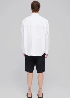 The Frankie Shop Rohe Unisex Classic Shirt White New