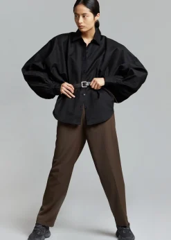 The Frankie Shop Sabi Blouse Black Outlet