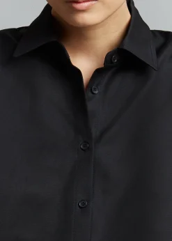 The Frankie Shop Sabi Blouse Black Outlet