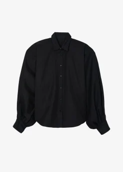 The Frankie Shop Sabi Blouse Black Outlet