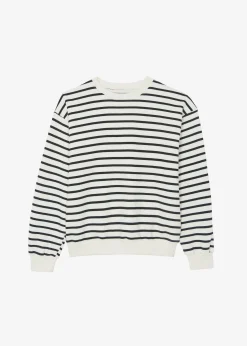 The Frankie Shop Saint Stripe Sweater Black/White Stripe