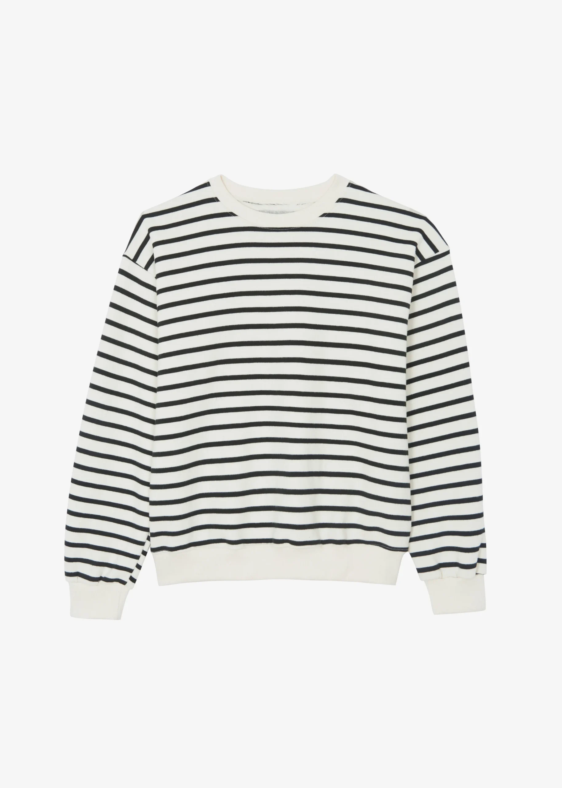 The Frankie Shop Saint Stripe Sweater Black/White Stripe