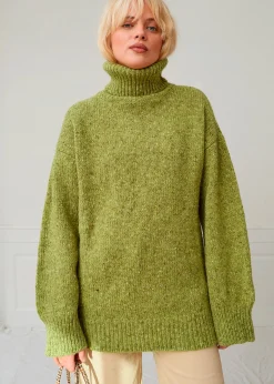 The Frankie Shop Saks Potts Camilla Sweater Pear Discount