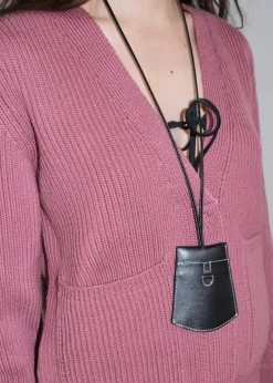 The Frankie Shop Saks Potts Katya Keychain Black Hot