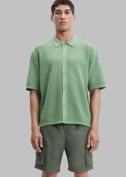 The Frankie Shop Samsoe & Samsoe Derek Polo Basil Outlet