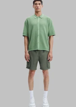 The Frankie Shop Samsoe & Samsoe Derek Polo Basil Outlet