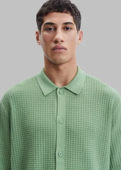 The Frankie Shop Samsoe & Samsoe Derek Polo Basil Outlet