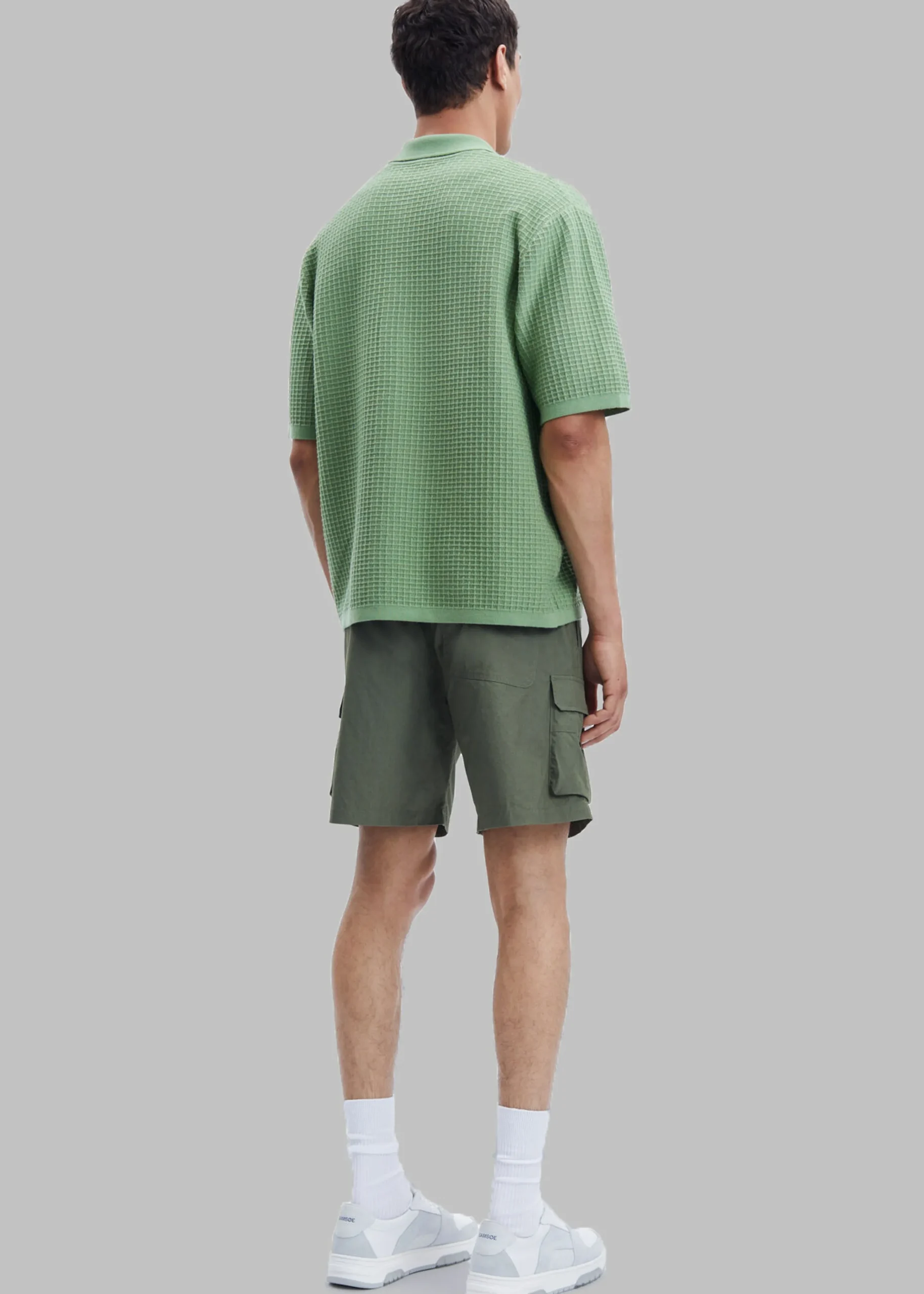 The Frankie Shop Samsoe & Samsoe Derek Polo Basil Outlet