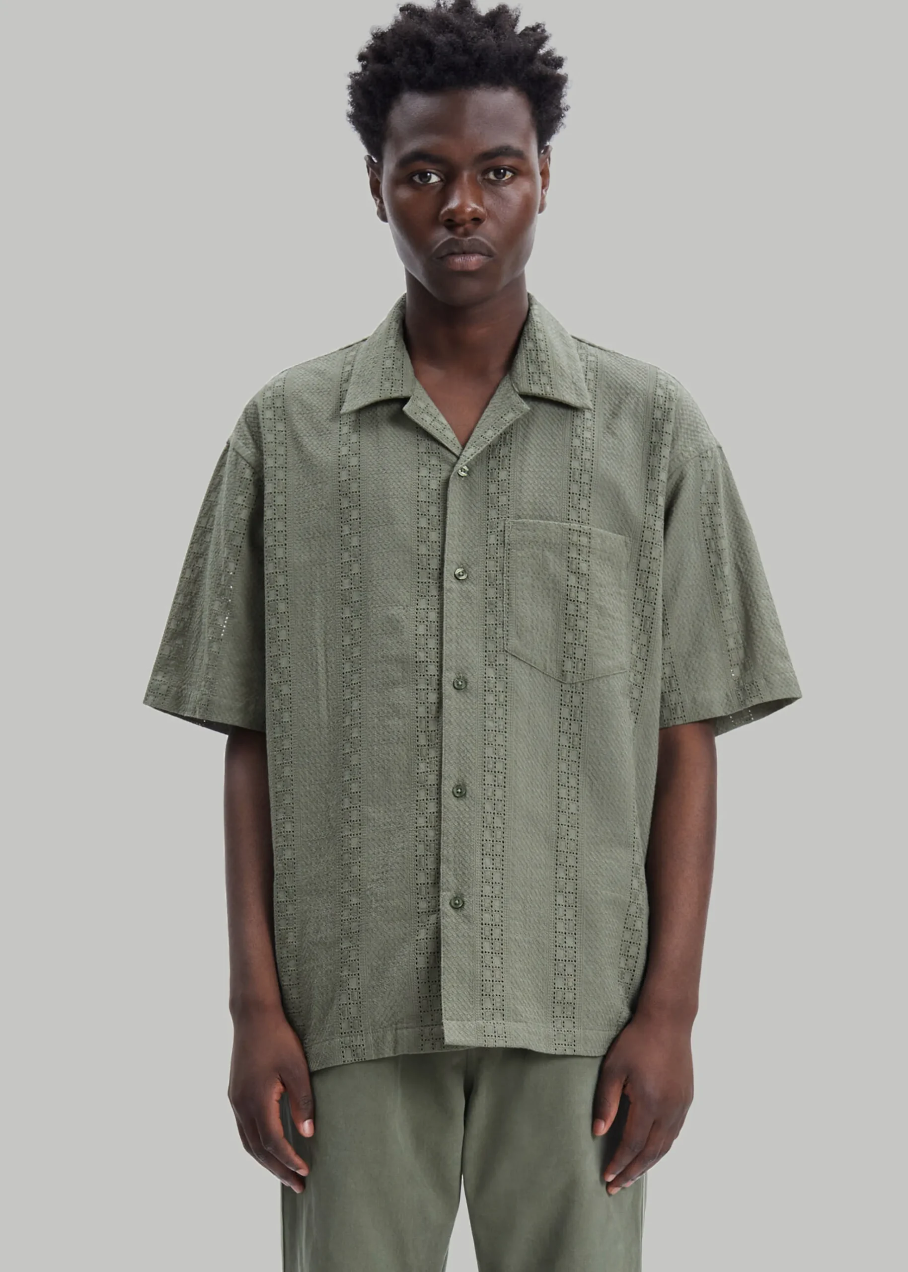 The Frankie Shop Samsoe & Samsoe Emerson Shirt Beetle Best