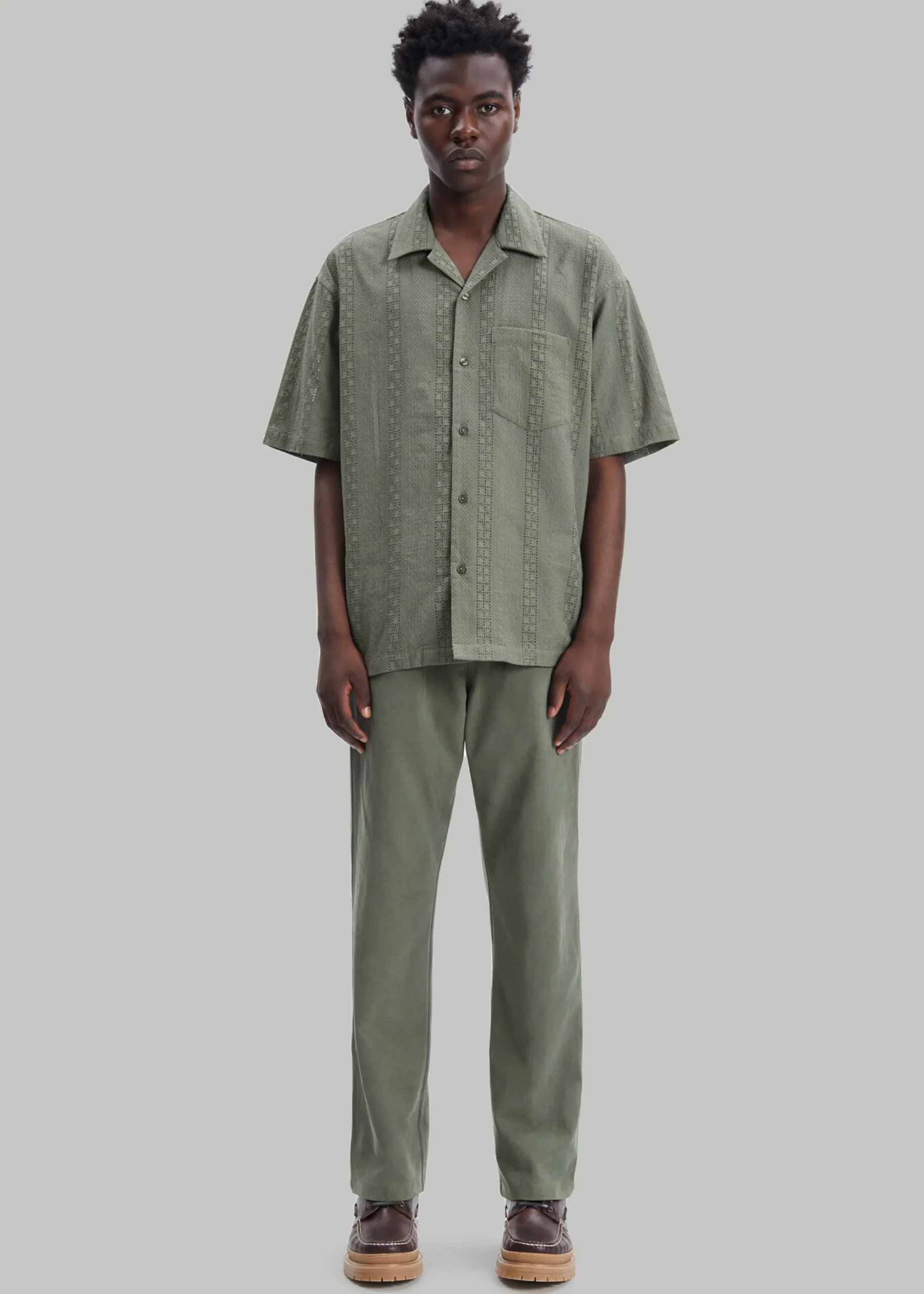 The Frankie Shop Samsoe & Samsoe Emerson Shirt Beetle Best