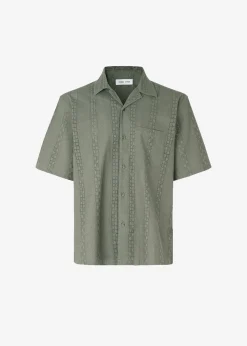 The Frankie Shop Samsoe & Samsoe Emerson Shirt Beetle Best