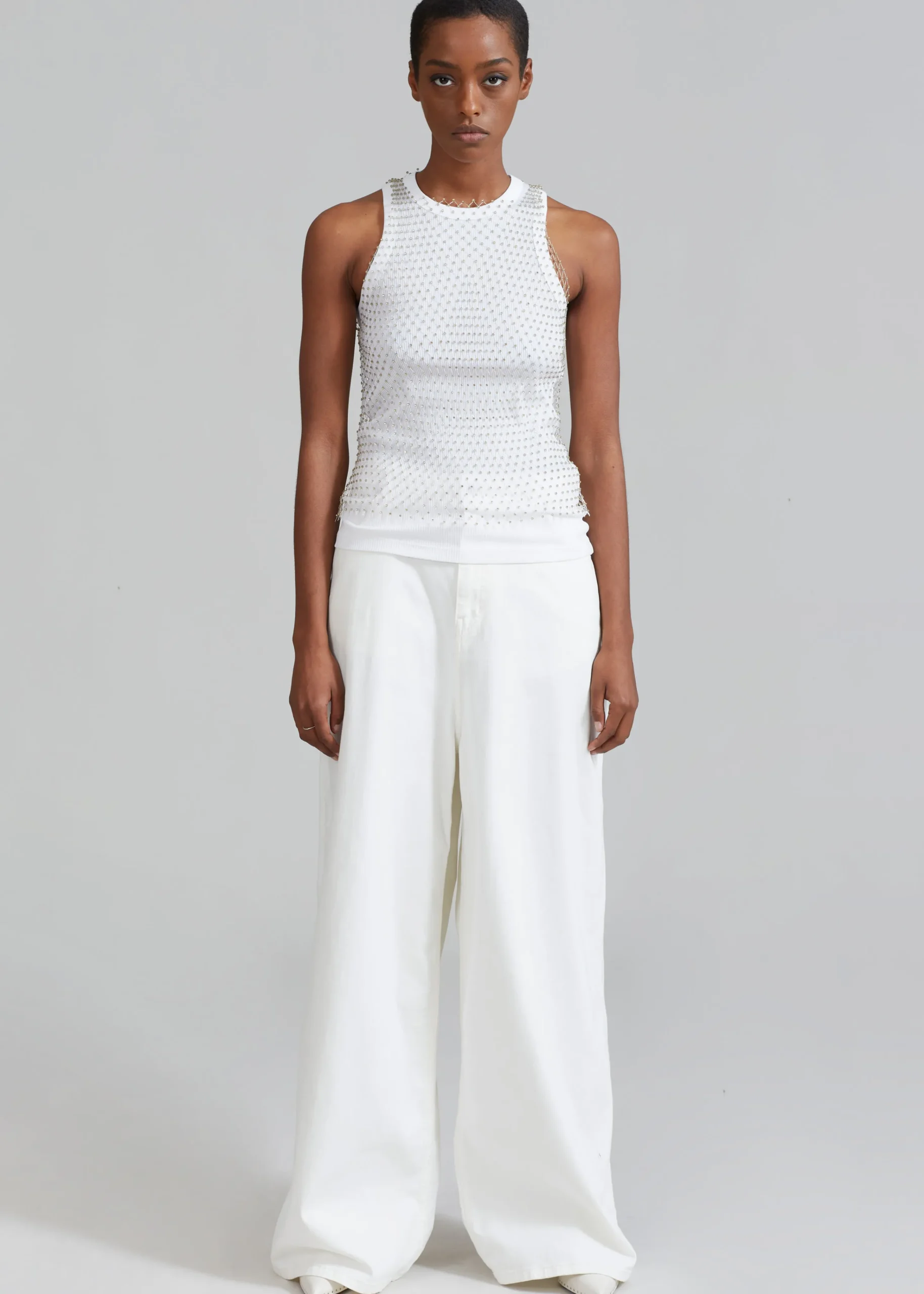 The Frankie Shop Samsoe & Samsoe Evelina Top Nimbus Cloud New