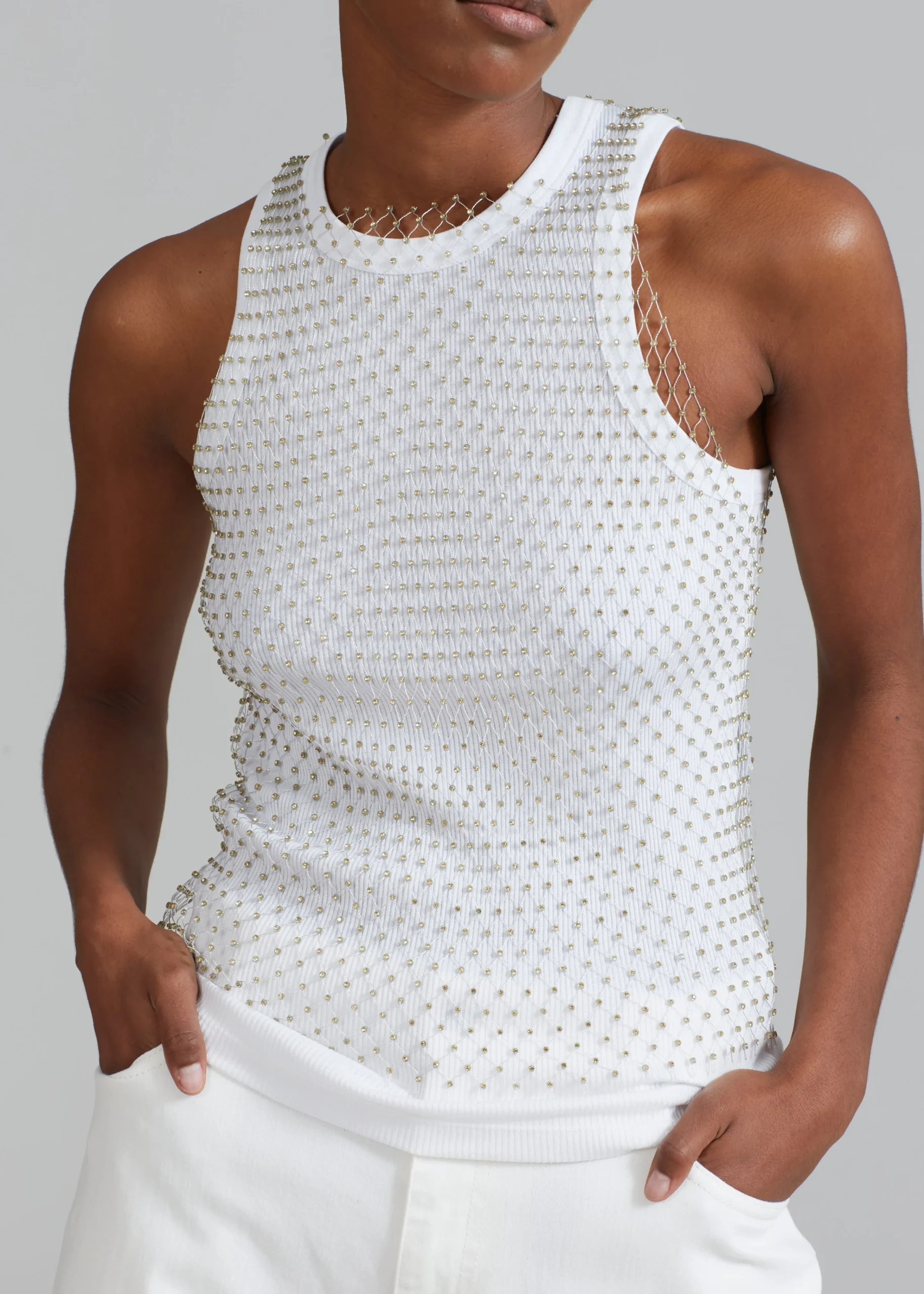 The Frankie Shop Samsoe & Samsoe Evelina Top Nimbus Cloud New