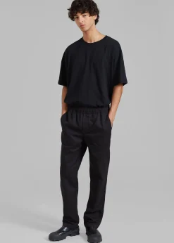 The Frankie Shop Samsoe & Samsoe Jabari Trousers Black Best