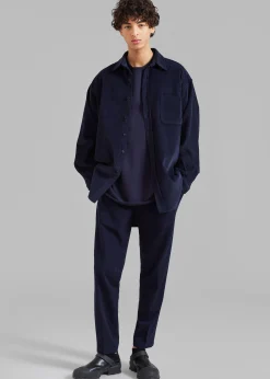 The Frankie Shop Samsoe & Samsoe Smithy Trousers Night Sky New