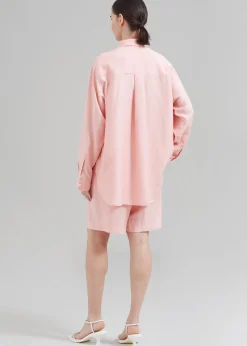 The Frankie Shop Samsoe Samsoe Alfrida Hp Shirt Coral Cloud Hot