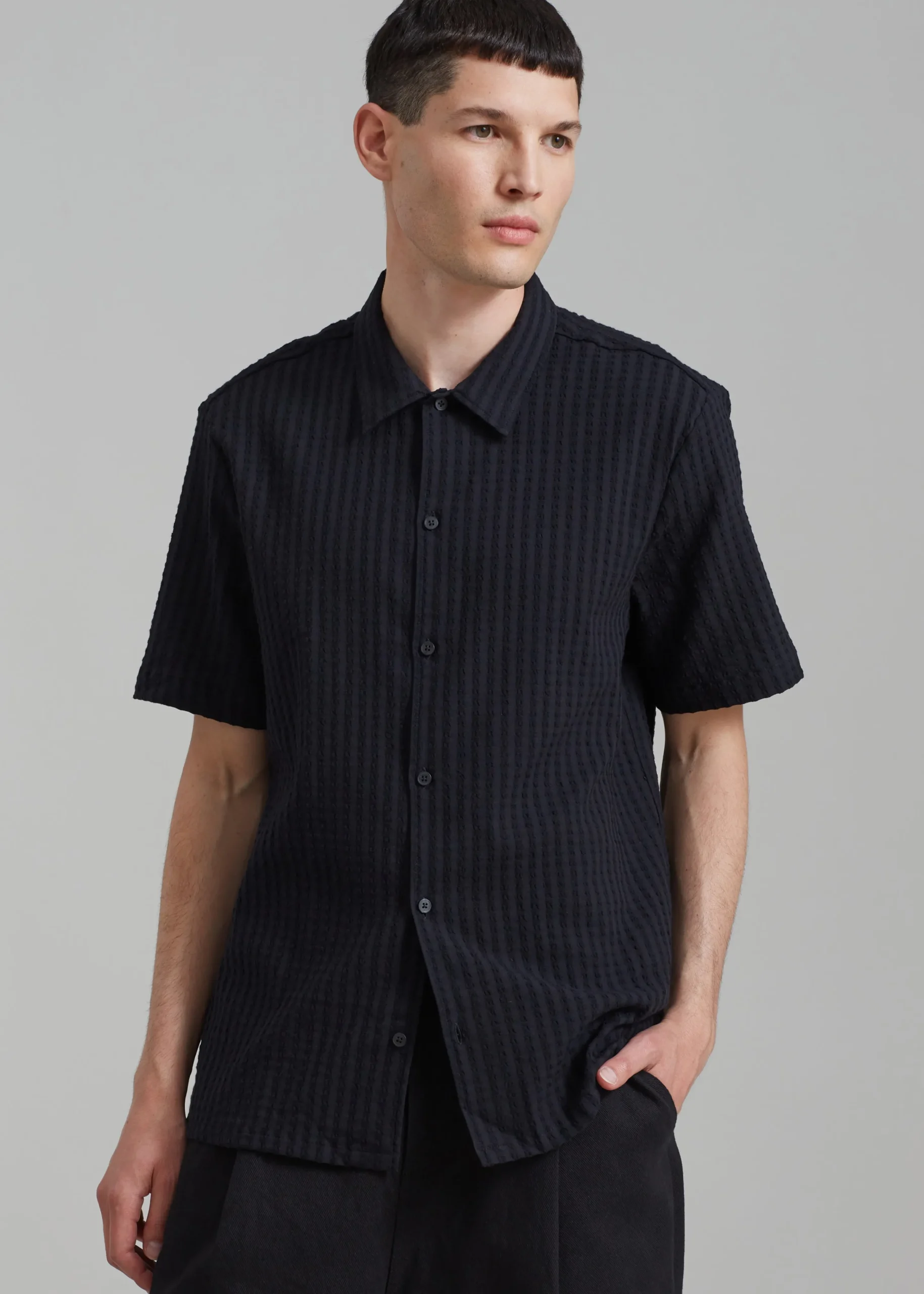 The Frankie Shop Samsoe Samsoe Avan Jx Shirt Black Outlet