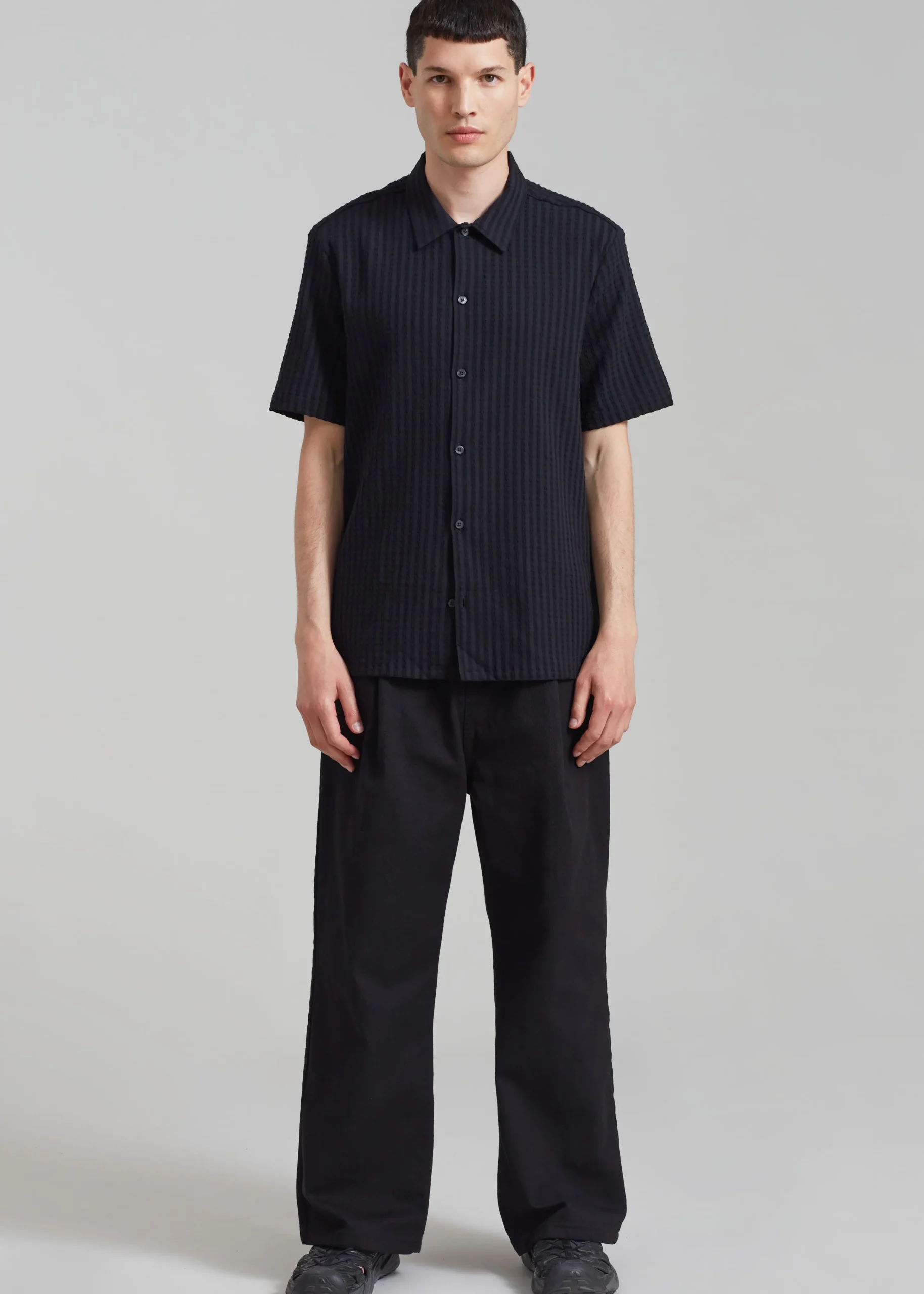 The Frankie Shop Samsoe Samsoe Avan Jx Shirt Black Outlet
