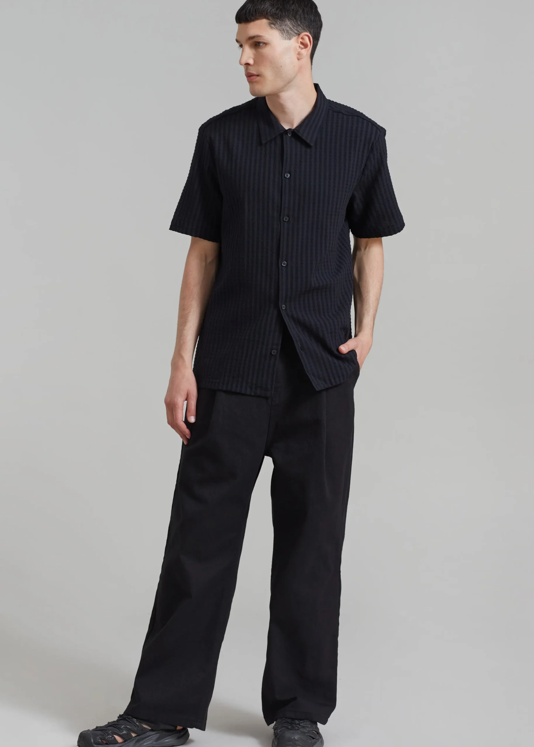 The Frankie Shop Samsoe Samsoe Avan Jx Shirt Black Outlet