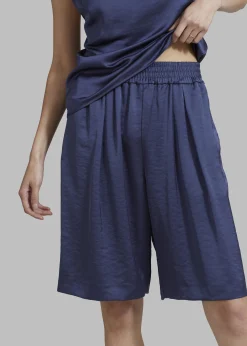 The Frankie Shop Samsoe Samsoe Julia Shorts Nightshadow Blue Sale