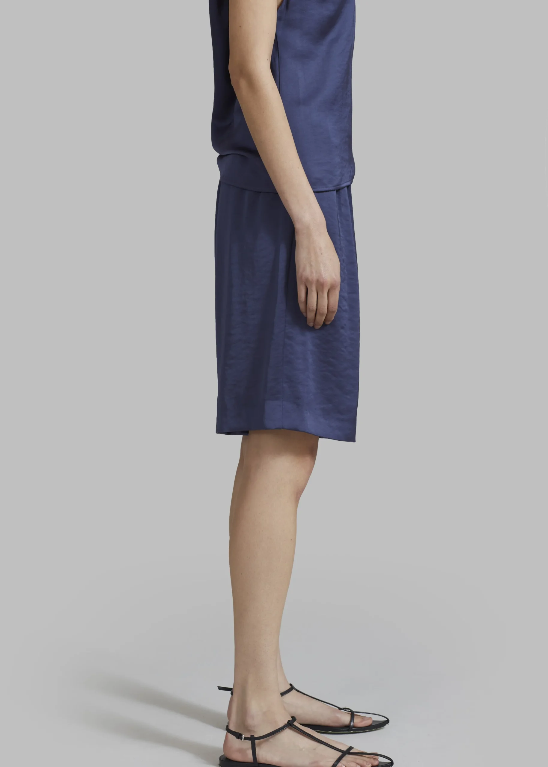 The Frankie Shop Samsoe Samsoe Julia Shorts Nightshadow Blue Sale