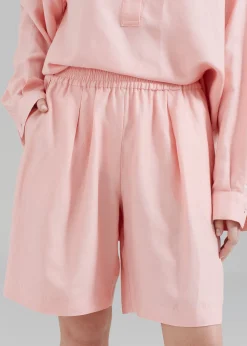 The Frankie Shop Samsoe Samsoe Julia Shorts Coral Cloud