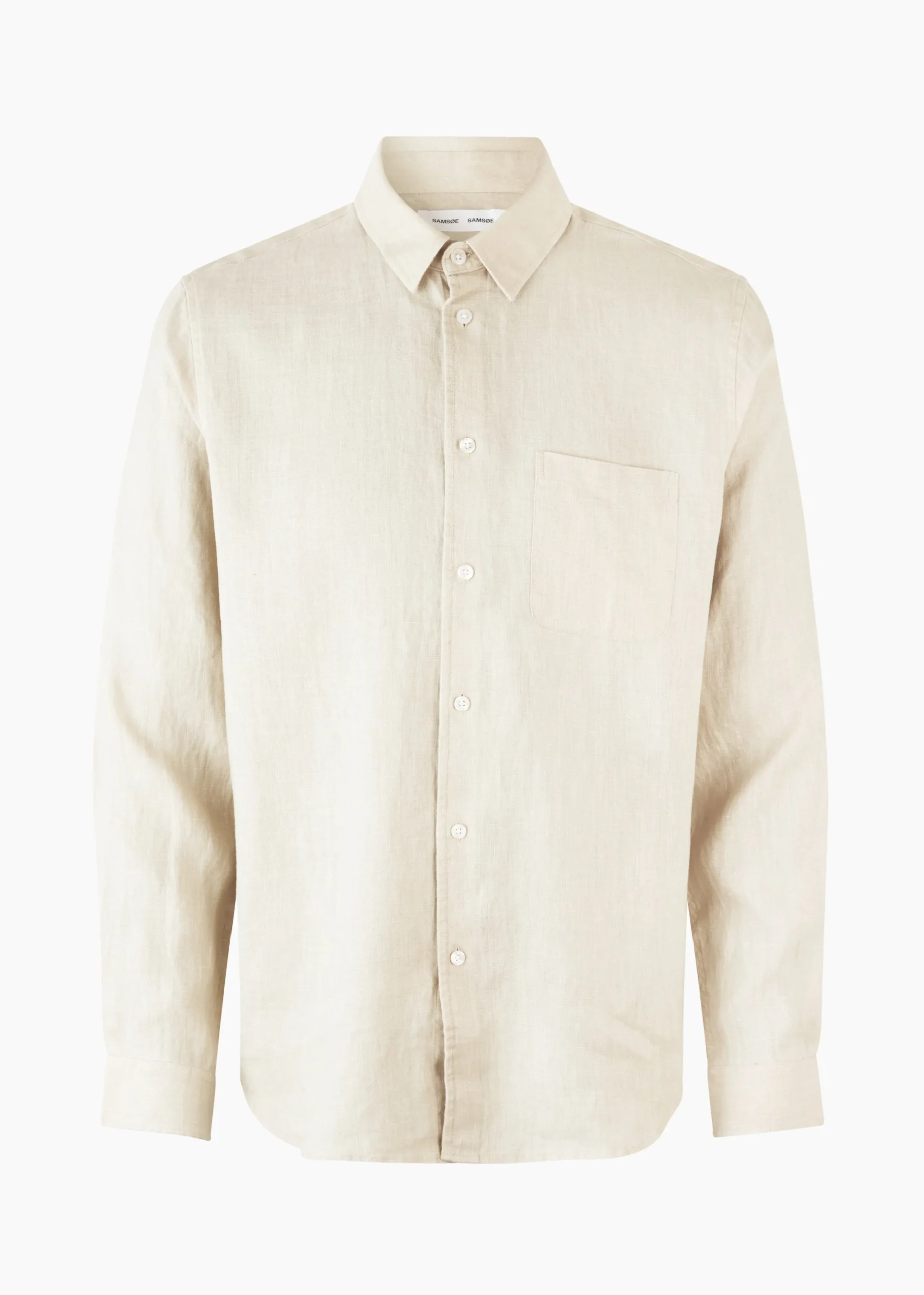 The Frankie Shop Samsoe Samsoe Liam Nf Shirt Castle Wall Clearance