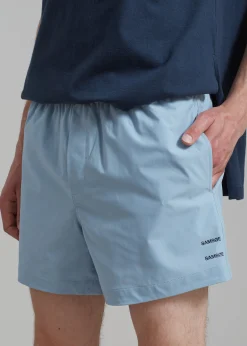 The Frankie Shop Samsoe Samsoe Moses Swim Shorts Ashley Blue Best