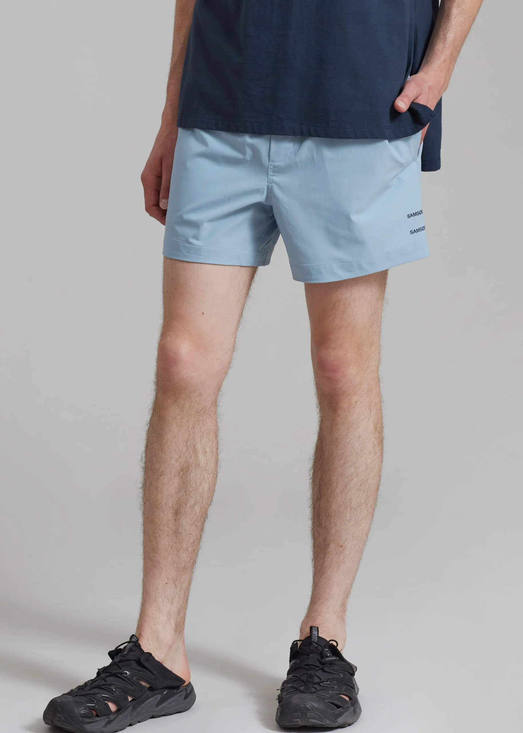 The Frankie Shop Samsoe Samsoe Moses Swim Shorts Ashley Blue Best