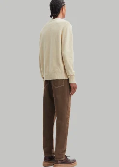 The Frankie Shop Samsoe Samsoe Ray Crew Neck Castle Wall Clearance