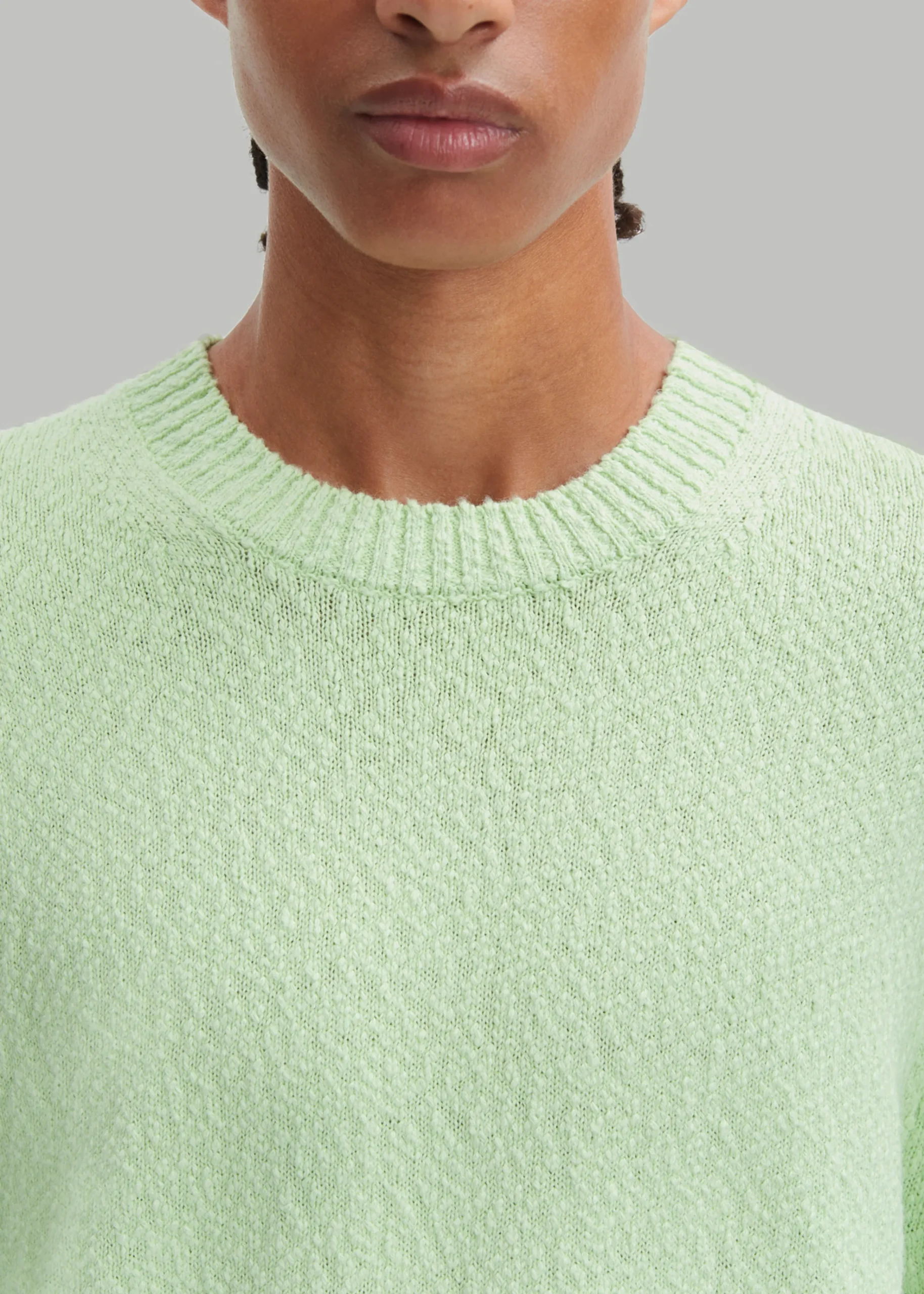 The Frankie Shop Samsoe Samsoe Ray Crew Neck Gleam New