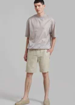 The Frankie Shop Samsoe Samsoe Smith Shorts Agate Grey