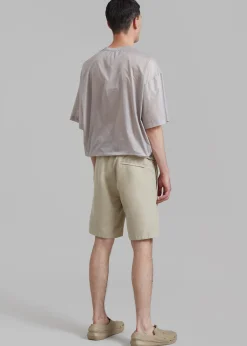 The Frankie Shop Samsoe Samsoe Smith Shorts Agate Grey