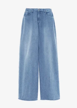 The Frankie Shop Sasha Men Wide Leg Jeans Worn Wash Online