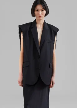 The Frankie Shop Senol Blazer Vest Black Online