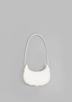 The Frankie Shop Shaw Mini Crescent Bag Cream Discount